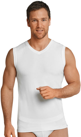 Schiesser Herren Tank Top weiß 145139-100