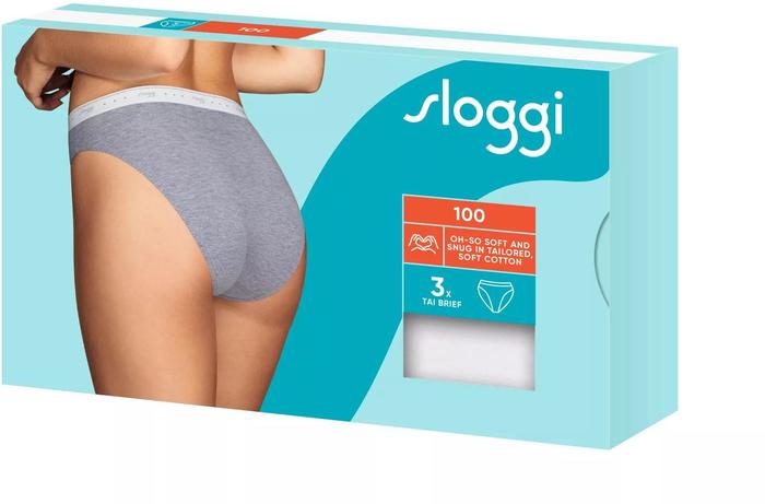 Sloggi 24/7 100 Tai 3er Pack weiss