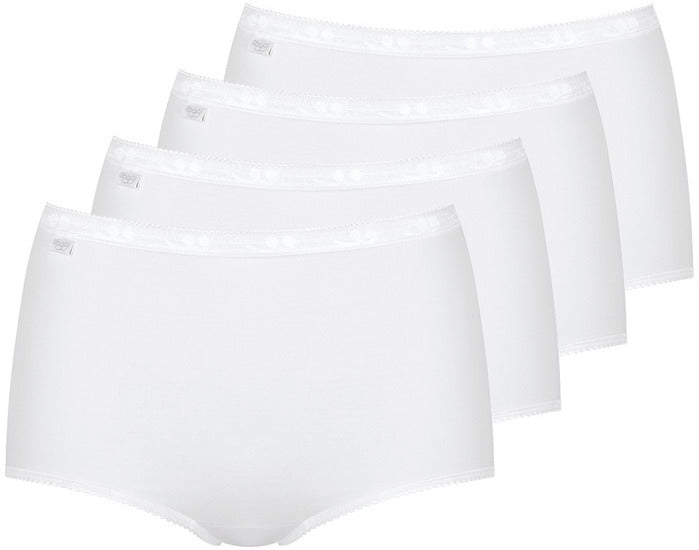 Sloggi Basic+ Maxi 4er Pack white
