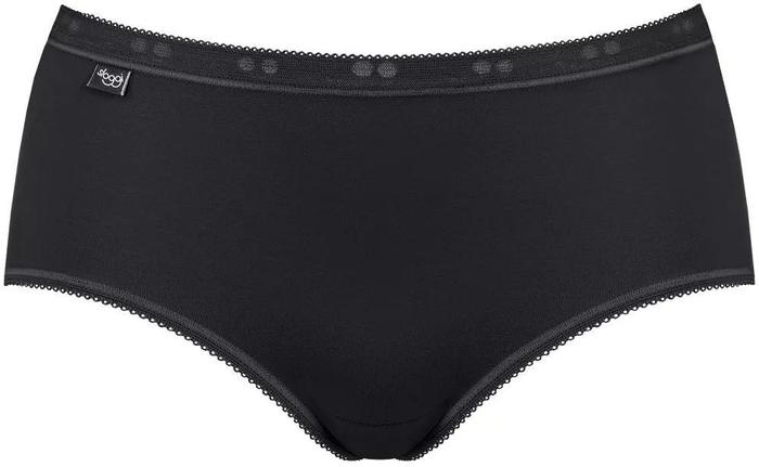 Sloggi Basic H Midi 2er Pack schwarz