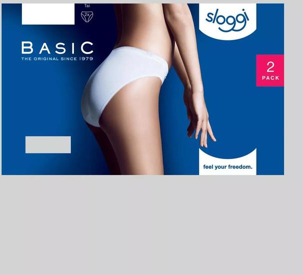 Sloggi Basic+ Tai 2er Pack weiss