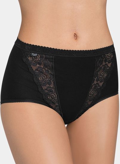 Sloggi Chic Maxi 4er Pack black