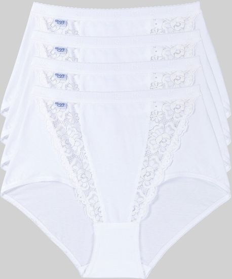 Sloggi Chic Maxi 4er Pack white