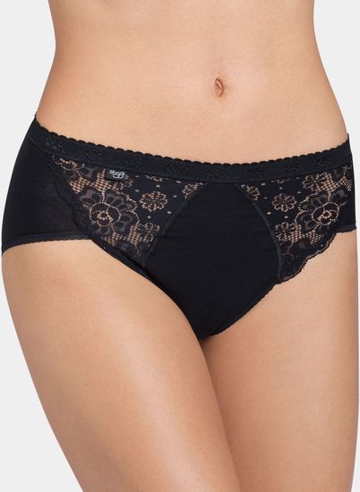 Sloggi Chic Midi 4er Pack black