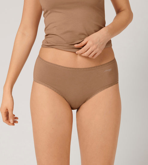 Sloggi GO Midi 2er Pack nostalgic brown