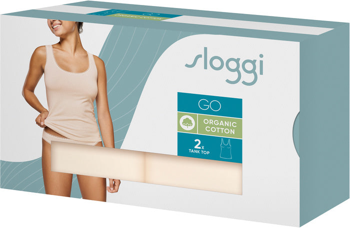Sloggi GO Tank Top 2er Pack fresh powder