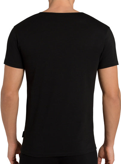 Sloggi men 24/7 Halbarm-Shirt mit Rundhals-Ausschnitt 2er-Pack black