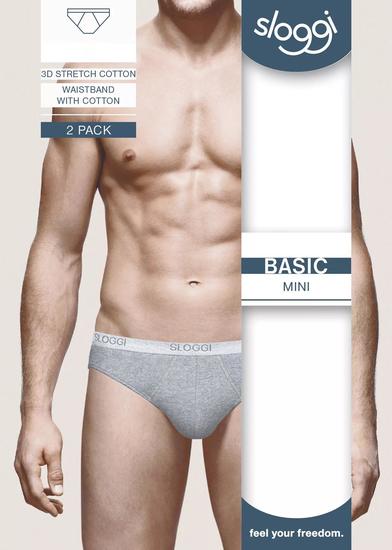 Sloggi men Basic Mini 2er Pack schwarz