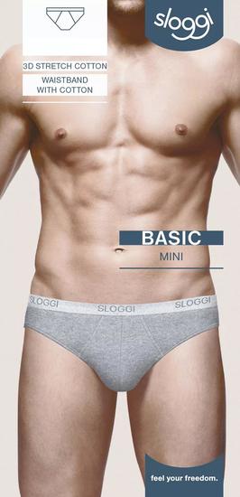 Sloggi men Basic Mini grau