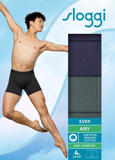 Sloggi men EVER Airy Short 4er Pack multiple colours 2