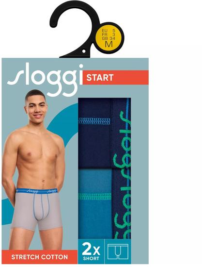 Sloggi men Start Short 2er Pack box multiple colours 20
