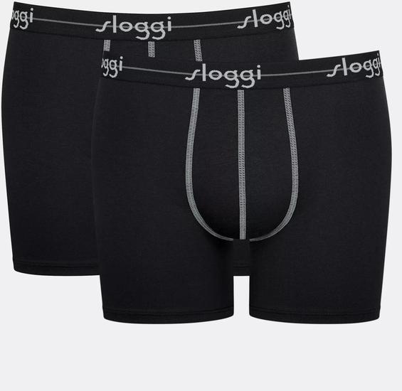 Sloggi men Start Short 2er Pack box schwarz