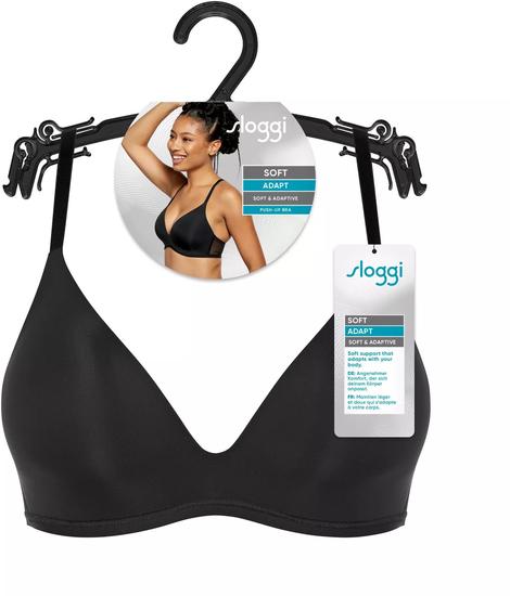 Sloggi Soft ADAPT Push-up BH schwarz