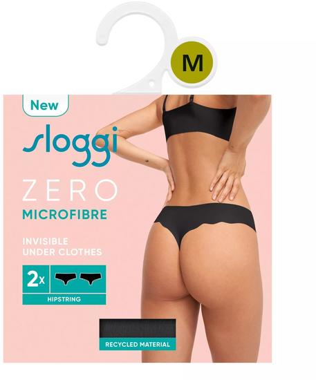 Sloggi ZERO Microfibre 2.0 HHipstring 2er Pack schwarz