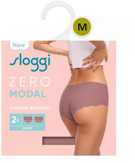 Sloggi ZERO Modal 2.0 H Short 2er Pack cacao