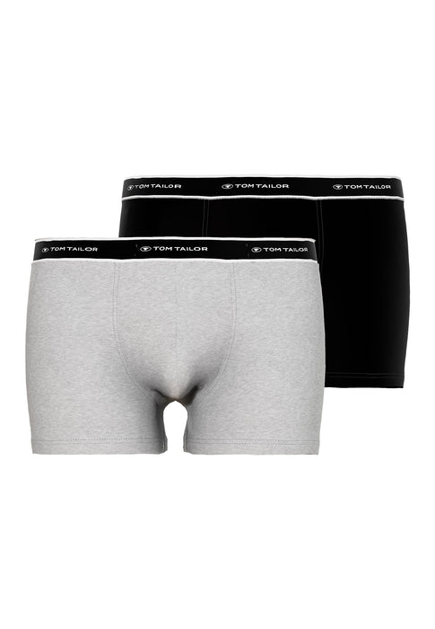 TOM TAILOR Hip Pants 2er-Pack darkgrey melange