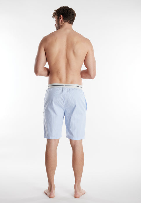 TOM TAILOR Bermuda blau-hell-Streifen