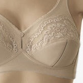 Triumph Allegra  Damen Miederwaren BH kurz Mittelträger ohne Bügel teint