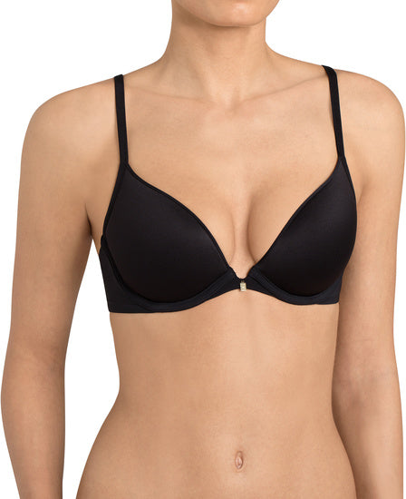 Triumph Body Make-Up Essent mit Formbügel, Push-up Effekt und Außenträger schwarz