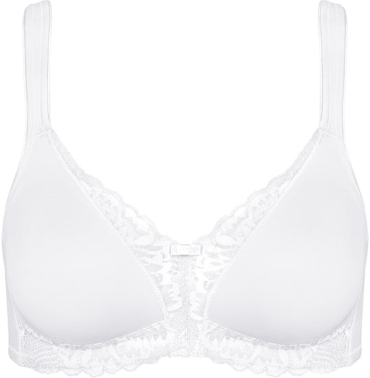 Triumph Bra molded Modern Lace+Cotton N white