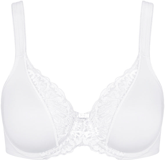 Triumph Bra molded Modern Lace+Cotton W white