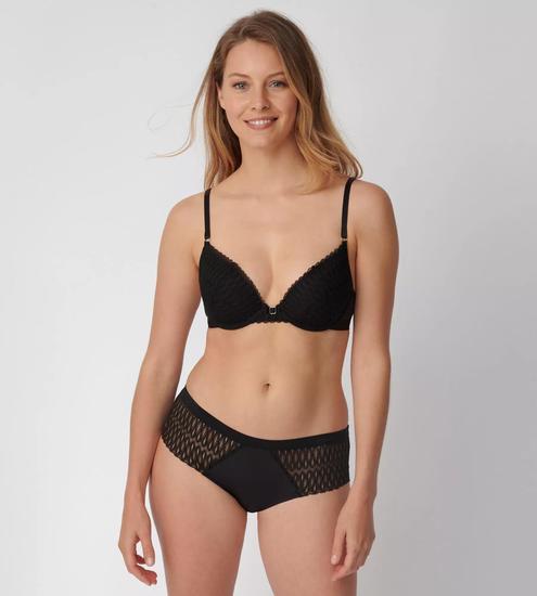 Triumph Bra non molded Aura Spotlight WHU black