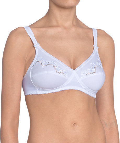 Triumph Elasti Cross + Cotton BH ohne Bügel white