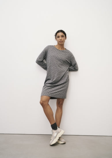 Triumph Endless Comfort Nachthemd (Strickware), Langarm dark grey melange