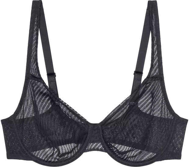 Triumph Harmony Spotlight Bügel-BH, Minimizer schwarz