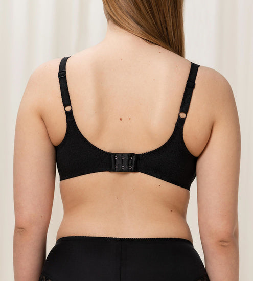 Triumph Ladyform Soft  Damen Miederwaren BH kurz Mittelträger mit Bügel schwarz