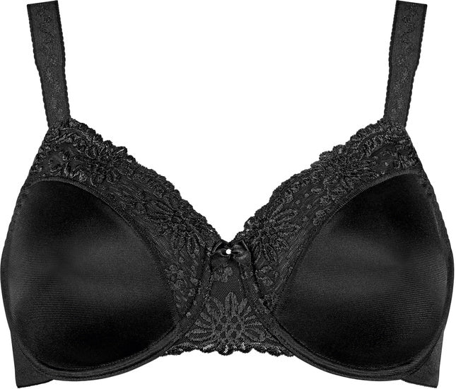 Triumph Ladyform Soft  Damen Miederwaren BH kurz Mittelträger mit Bügel schwarz