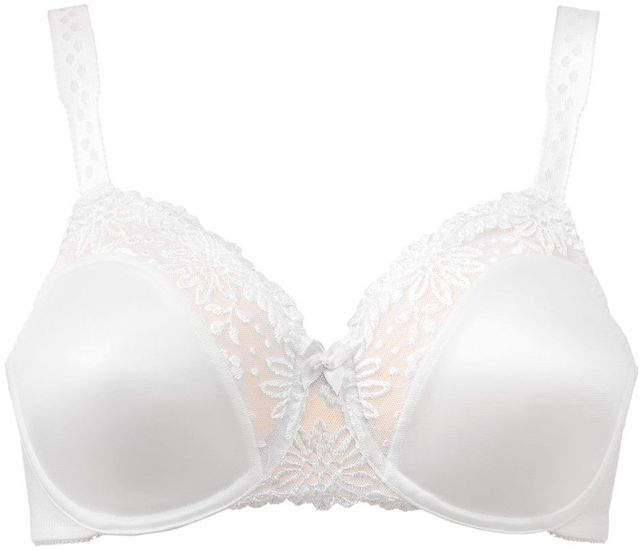 Triumph Ladyform Soft  Damen Miederwaren BH kurz Mittelträger mit Bügel weiß