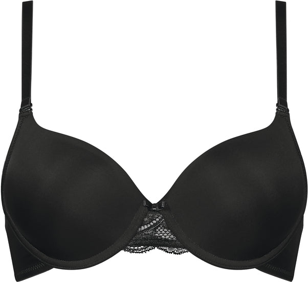 Triumph Lovely Micro Bügel-BH mit Halbschale, Einlage und multioptionalen Trägern black