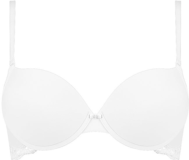 Triumph Lovely Micro Bügel-BH mit Halbschale und Push-up-EffektM white