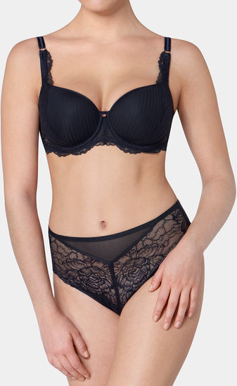 Florale by Triumph Peony Florale Bügel-BH mit Einlage BLACK