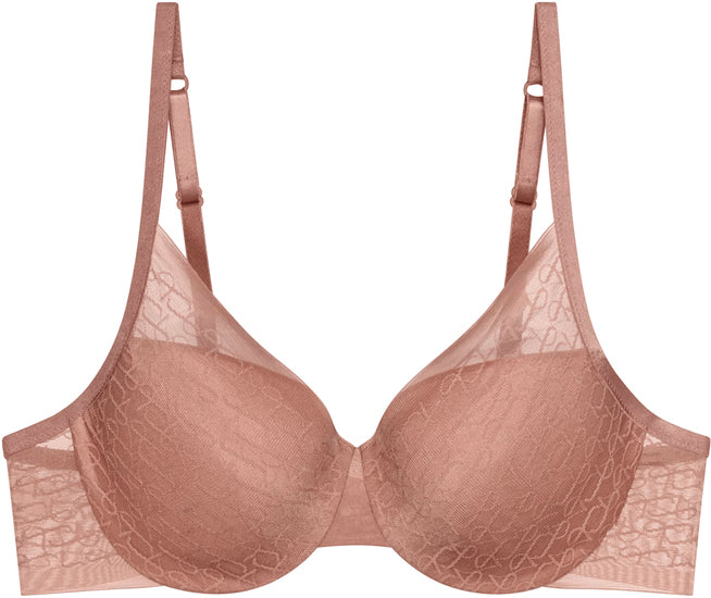 Triumph Signature Sheer Bügel-BH mit Halbschale und Einlage toasted almond