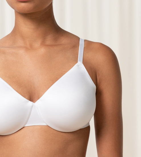 Triumph Soft Sensation  Damen Miederwaren BH kurz Mittelträger mit Bügel white