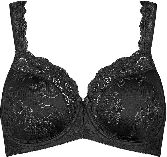 Triumph Stellina  Damen Miederwaren BH kurz Mittelträger mit Bügel schwarz