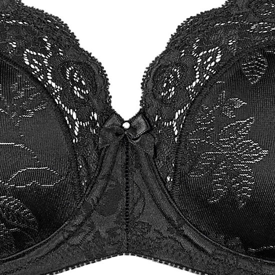 Triumph Stellina  Damen Miederwaren BH kurz Mittelträger mit Bügel schwarz