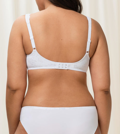Triumph Stellina  Damen Miederwaren BH kurz Mittelträger mit Bügel weiß