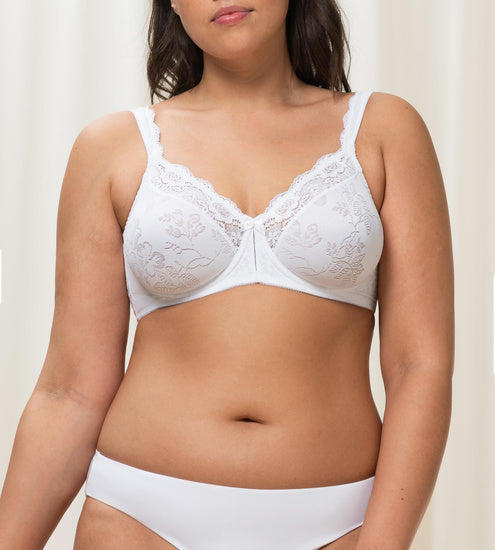 Triumph Stellina  Damen Miederwaren BH kurz Mittelträger mit Bügel weiß