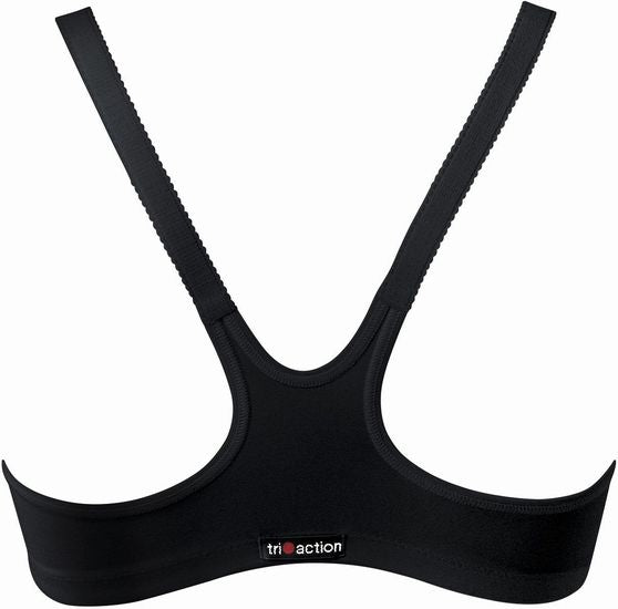 Triumph Triaction Fitness BH mit Frontverschluss black