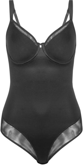 Triumph True Shape Sens Korselett schwarz, Body (Mieder) mit Formbügel