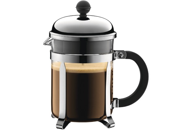 buik lever acre Bodum CHAMBORD Kaffeebereiter 0,5 l 4 Tassen glänzend, erhöhter Rahmen |  Hertie.de