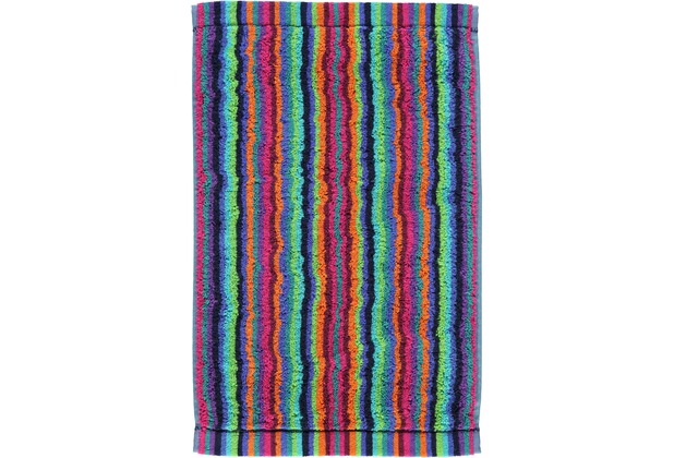 Cotton New Cawö Multicolor Stripes Duschvorlage Frottier-Badematte 