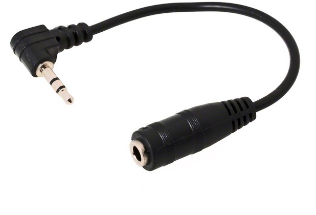 DeLock Kabel Audio Klinke 2,5 mm Stecker gewinkelt > 3,5 mm | Hertie.de