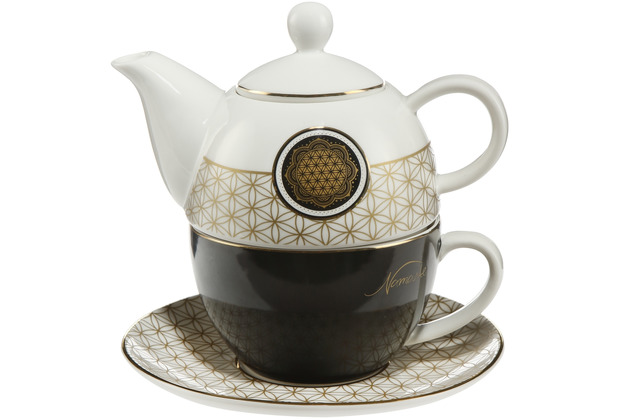 Goebel Porzellan   Blume des Lebens Weiß Coffee-//Tea Mug  Lotus