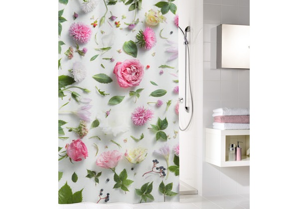 55x55cm ROSALIE Duschmatte Duschwanneneinlage mit Blumen von Kleine Wolke 
