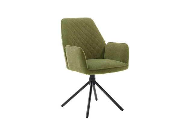 MCA furniture ACANDI 4 Fuß Stuhl mit Armlehnen