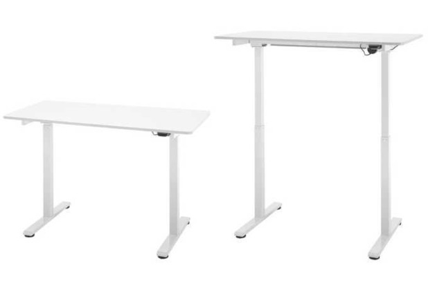 MCA furniture NAKURU Schreibtisch weiß 120 x 72 x 60 cm